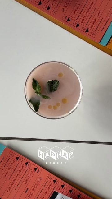 New summer cocktails to add to your rotation 🌞 
Come try them 5/7 - only at @haphap_lounge